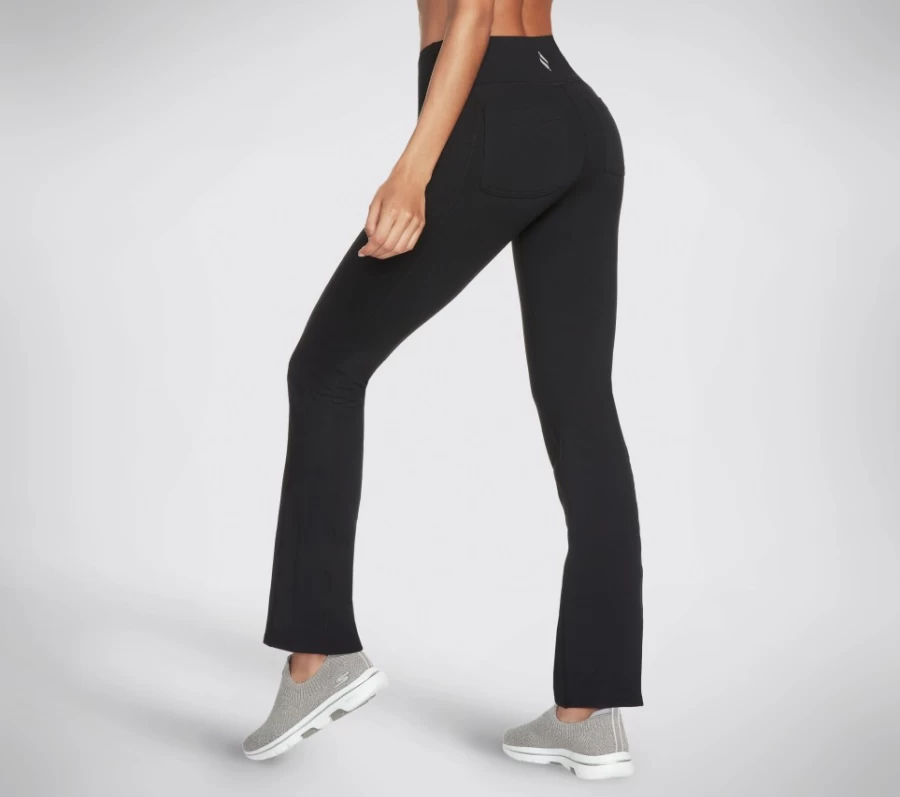 SKECHERS Women's Go Walk OG Pant Petite Length - Black Comfortable Walking Pants