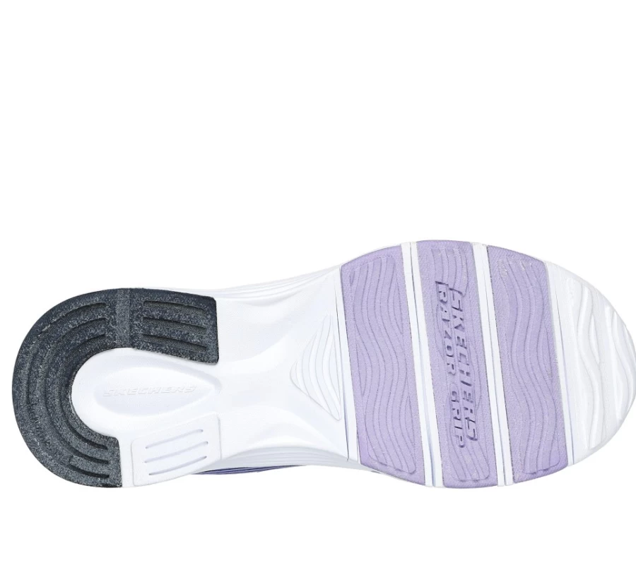 SKECHERS Kids' Razor Grip - Rejoice Racer Sneakers in Purple & Black