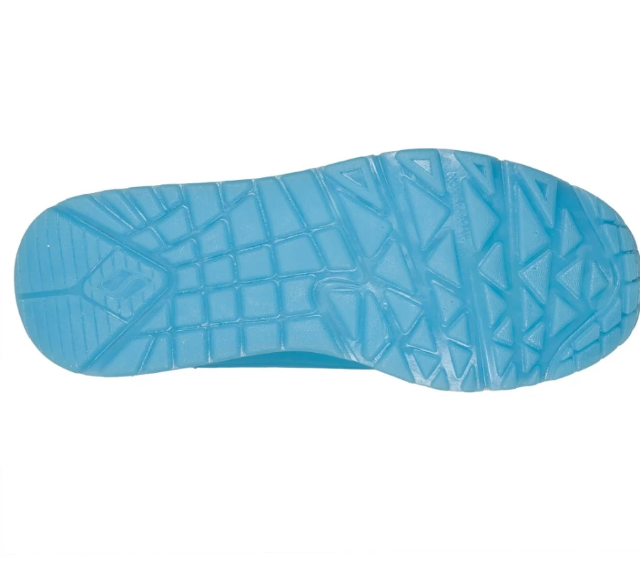 SKECHERS Kids' Uno Ice Sneakers in Aqua | Lightweight Comfortable Shoes for Boys & Girls