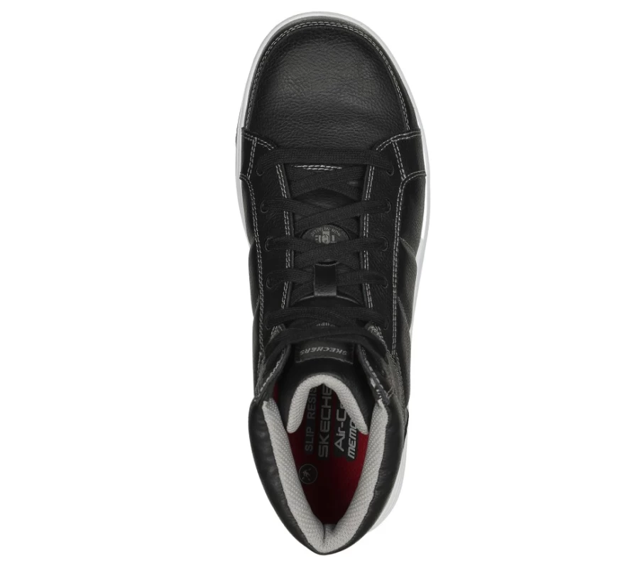SKECHERS Men's Black Watab - Wessit Work Shoes