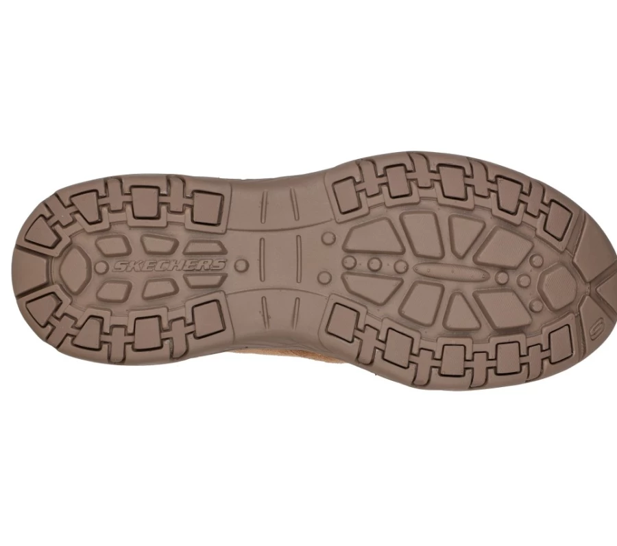 SKECHERS Men's Creston - Garvis Relaxed Fit Sneakers in Tan