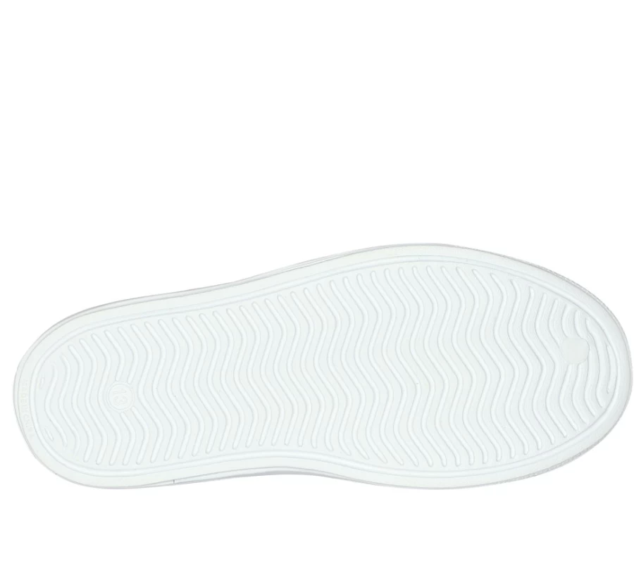 SKECHERS Kids' Foamies Guzman Steps Sneakers in White for Comfort and Style