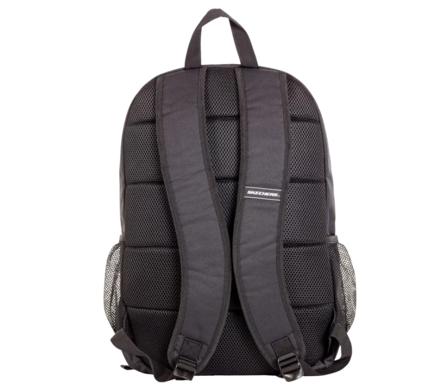 SKECHERS Men's Central II Backpack - Durable Black Daypack for Work & Travel