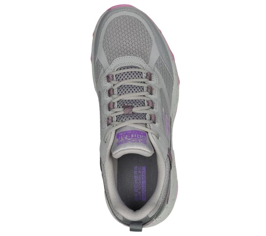 SKECHERS Women's Go Run Trail Altitude - Ridgeback Running Shoes in Gray & Pink