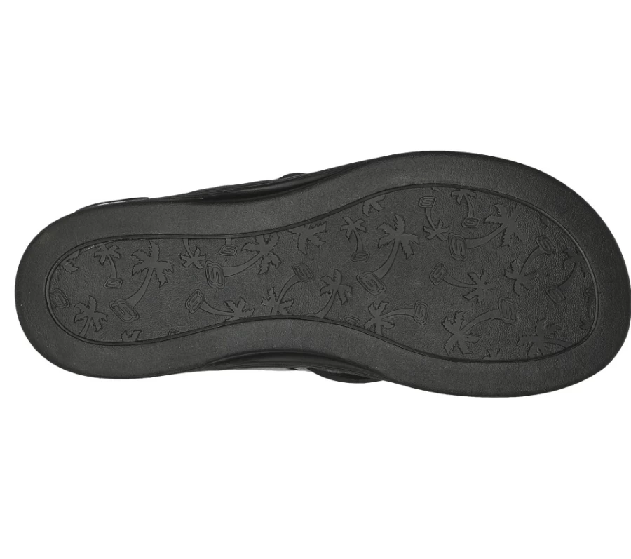 SKECHERS Women's Arch Fit Maui - Island Hopper Slip-On Sneakers in Black