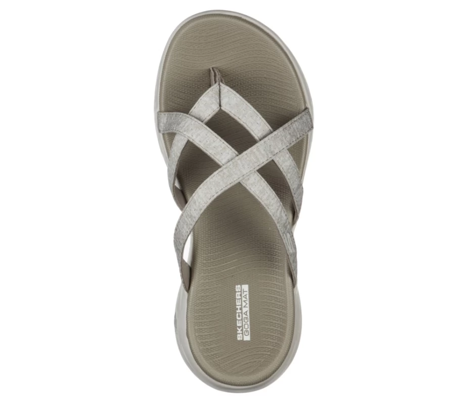 SKECHERS Women's On The Go 600 - Dainty Sneakers in Taupe