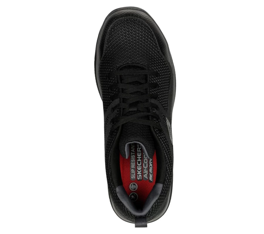 SKECHERS Men's Work Summit Sr Composite Toe Boot - Black