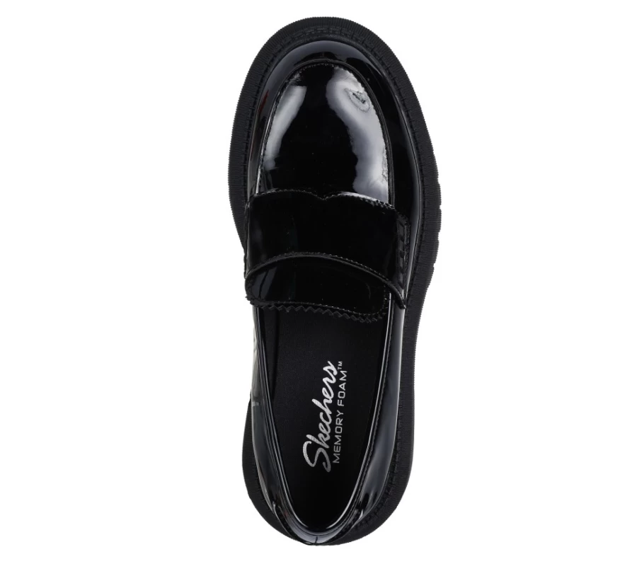 SKECHERS Women's Modern Rugged - Your Sweetness Black Sneakers