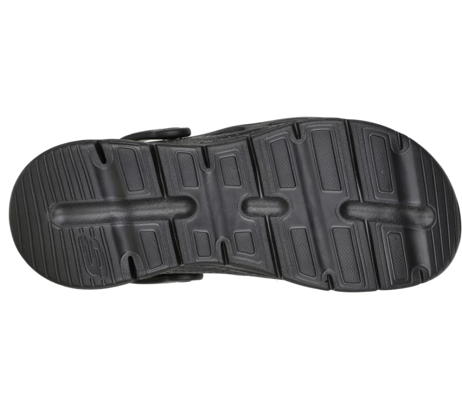 SKECHERS Men's Valiant Arch Fit Foamies Slip-On Sneakers in Black