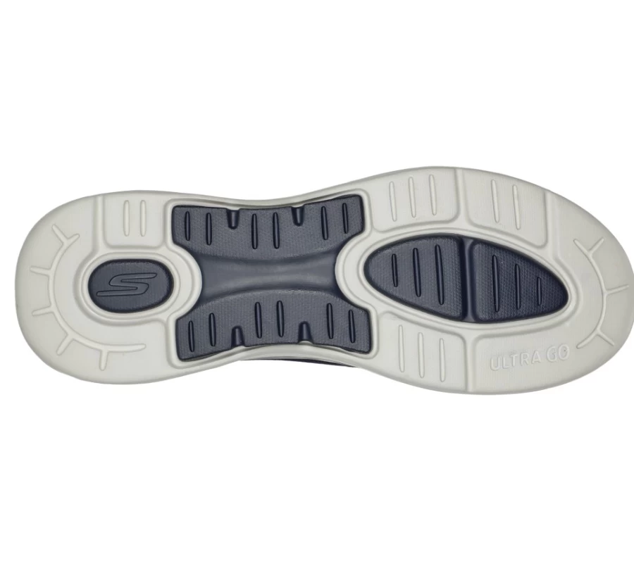 SKECHERS Men's Go Walk Arch Fit - Navy Robust Comfort Walking Shoes