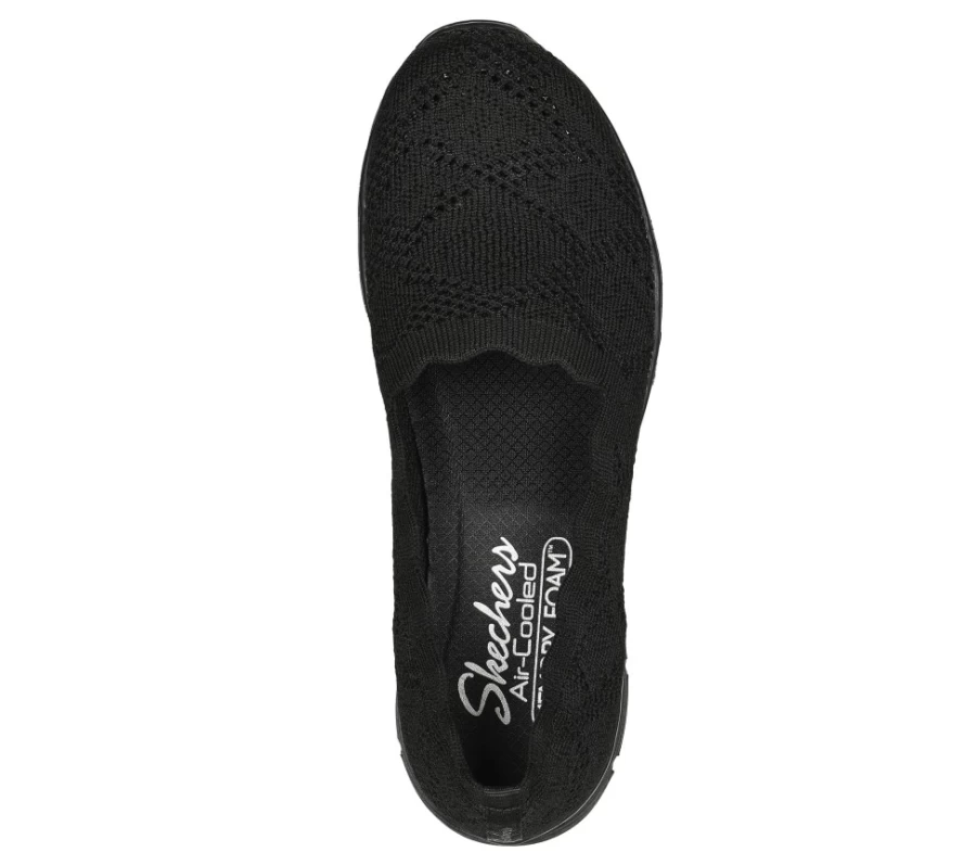 SKECHERS Women's Black Seager - My Look Fashion Sneakers