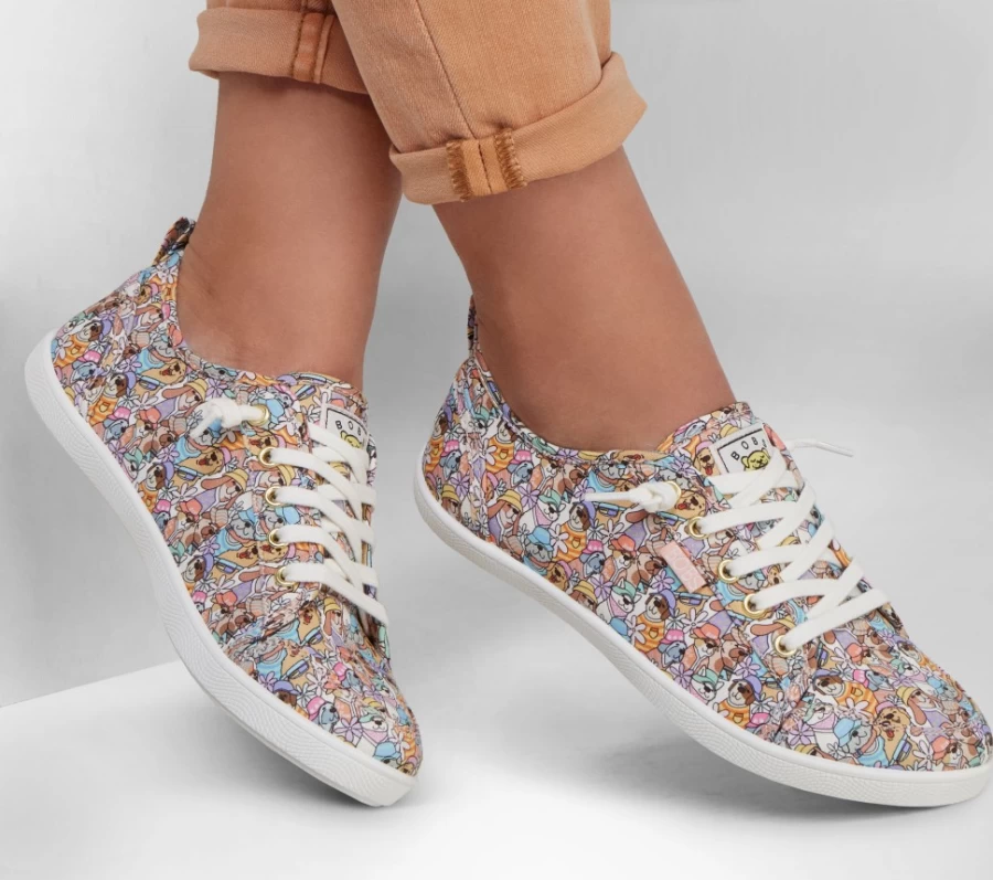 SKECHERS Women's Bobs B Cute - Pup Freshness Sneakers in Multi Color