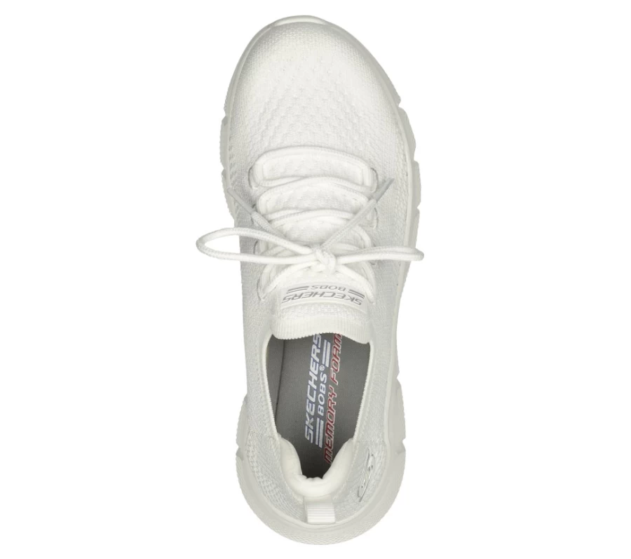 SKECHERS Women's Bobs Sport B Flex Color Connect Sneakers in White