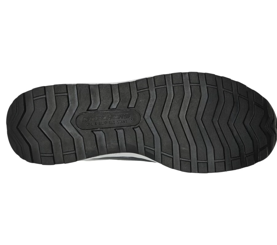 SKECHERS Women's Kaytin Comp Toe Work Shoes - Charcoal & Pink Safety Boots