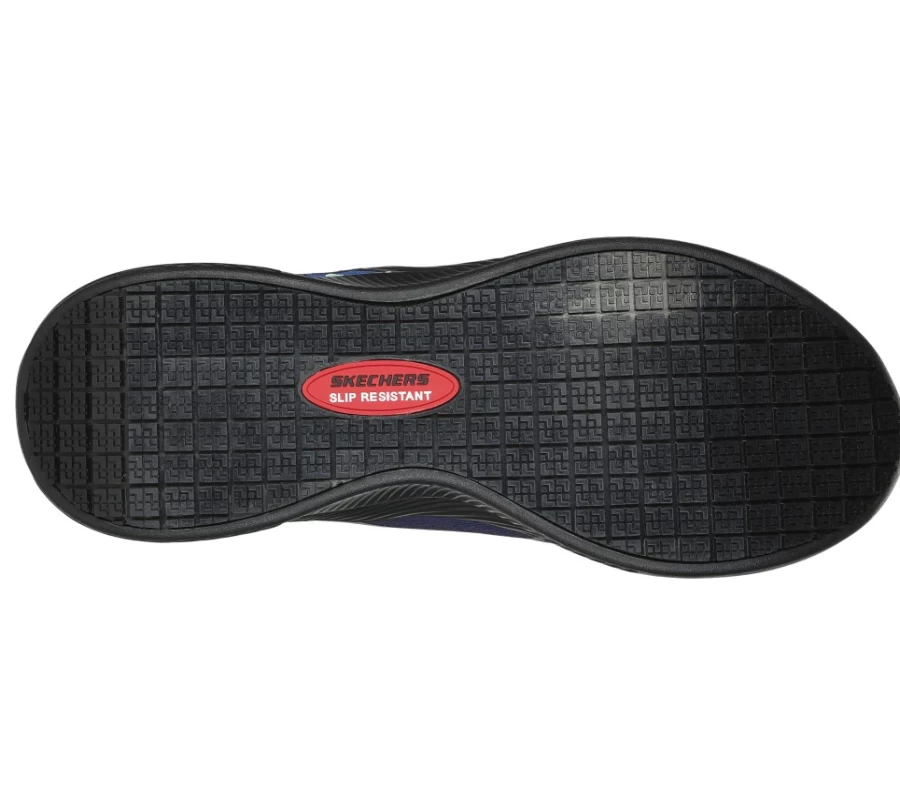 SKECHERS Women's Carbix Work Shoes in Black / Multi - Comfort & Style for Professional Women