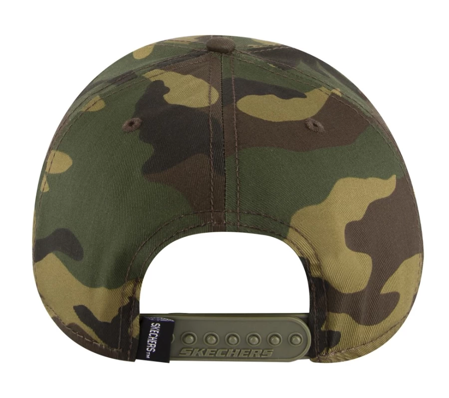 SKECHERS Men's Camouflage Camo Hat - Adjustable Baseball Cap for Outdoor Activities