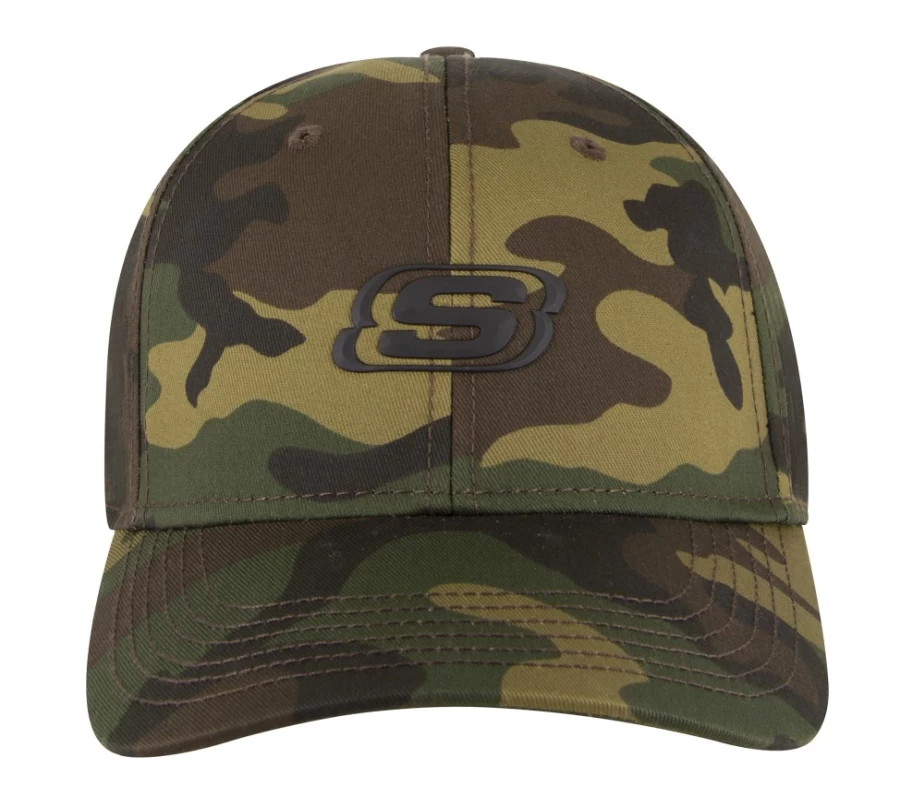 SKECHERS Men's Camouflage Camo Hat - Adjustable Baseball Cap for Outdoor Activities