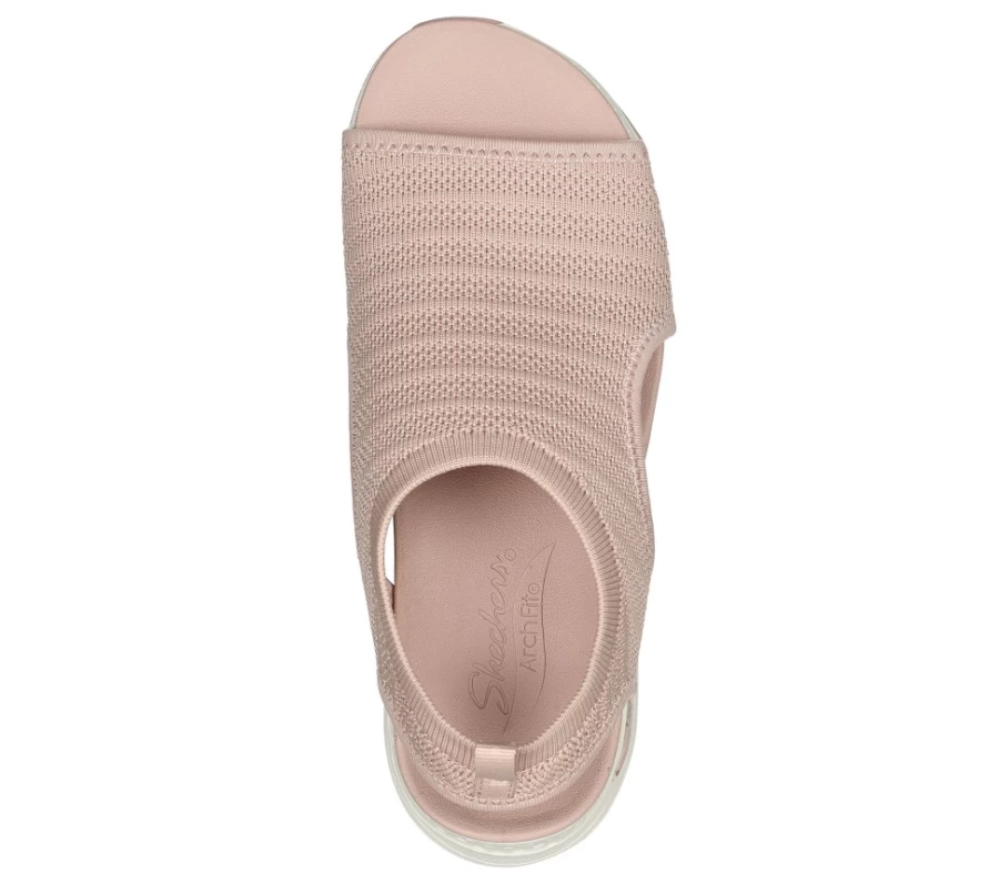 SKECHERS Women's Arch Fit - Darling Days Sneakers in Blush Pink
