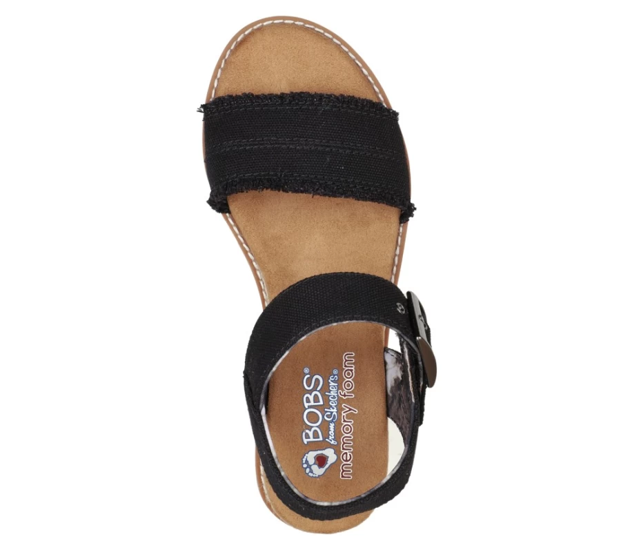 SKECHERS Women's Black Bobs Desert Kiss - Adobe Princess Sneakers