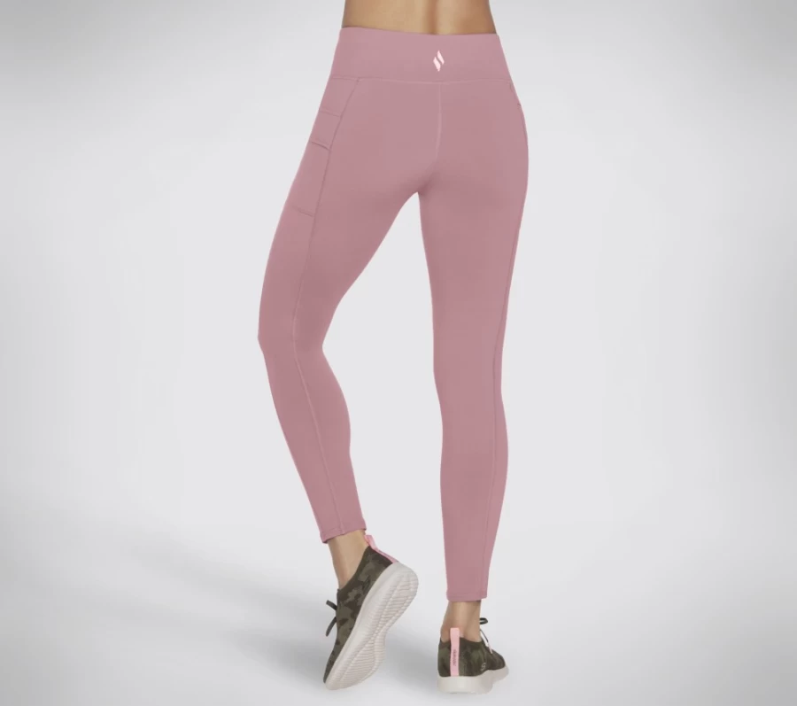 SKECHERS Women's Gowalk Alpine Trail High-Waisted Legging in Mauve