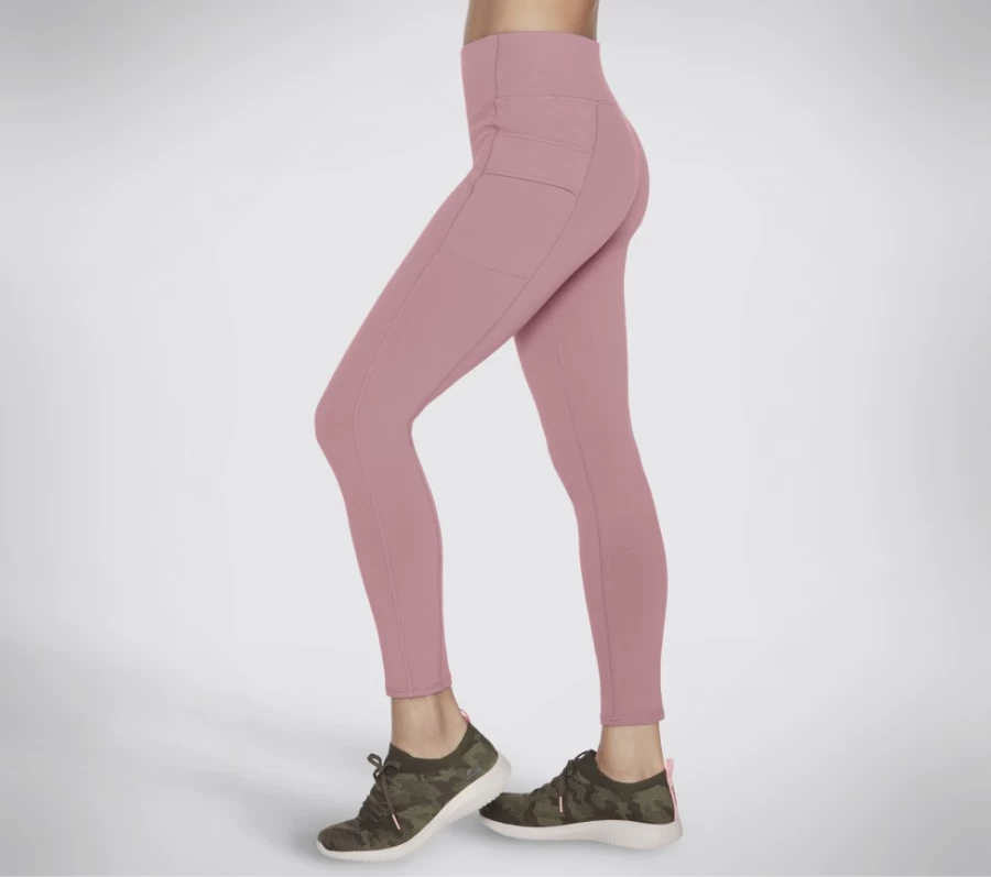 SKECHERS Women's Gowalk Alpine Trail High-Waisted Legging in Mauve