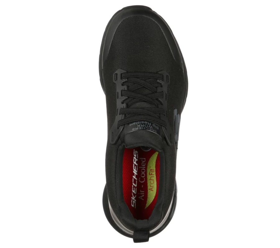 SKECHERS Women's Arch Fit Sr - Virmical Black Walking Shoes