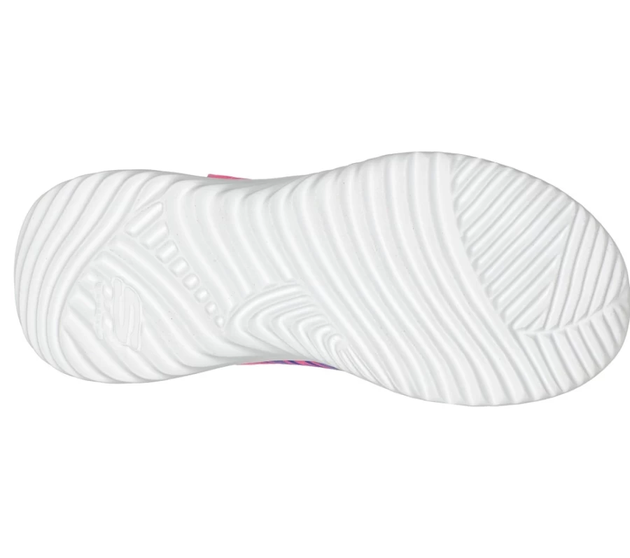 SKECHERS Kids' Bounder - Groovy Moves Sneakers in Hot Pink / Multi Color
