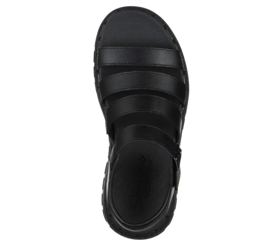 SKECHERS Women's Black Jammers - Poppin' Sneakers for Comfort & Style