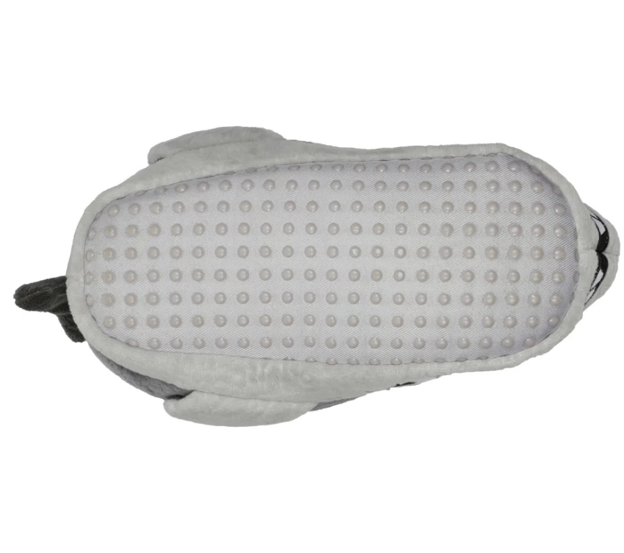 SKECHERS Kids' Cozy Fins Slip-On Sneakers in Gray - Comfortable & Lightweight