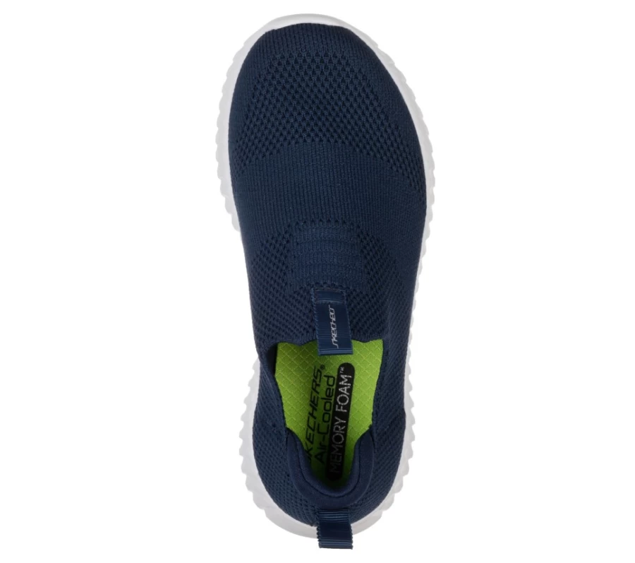 SKECHERS Kids Elite Flex - Wasick Sneakers in Navy | Comfortable & Durable Walking Shoes for Children
