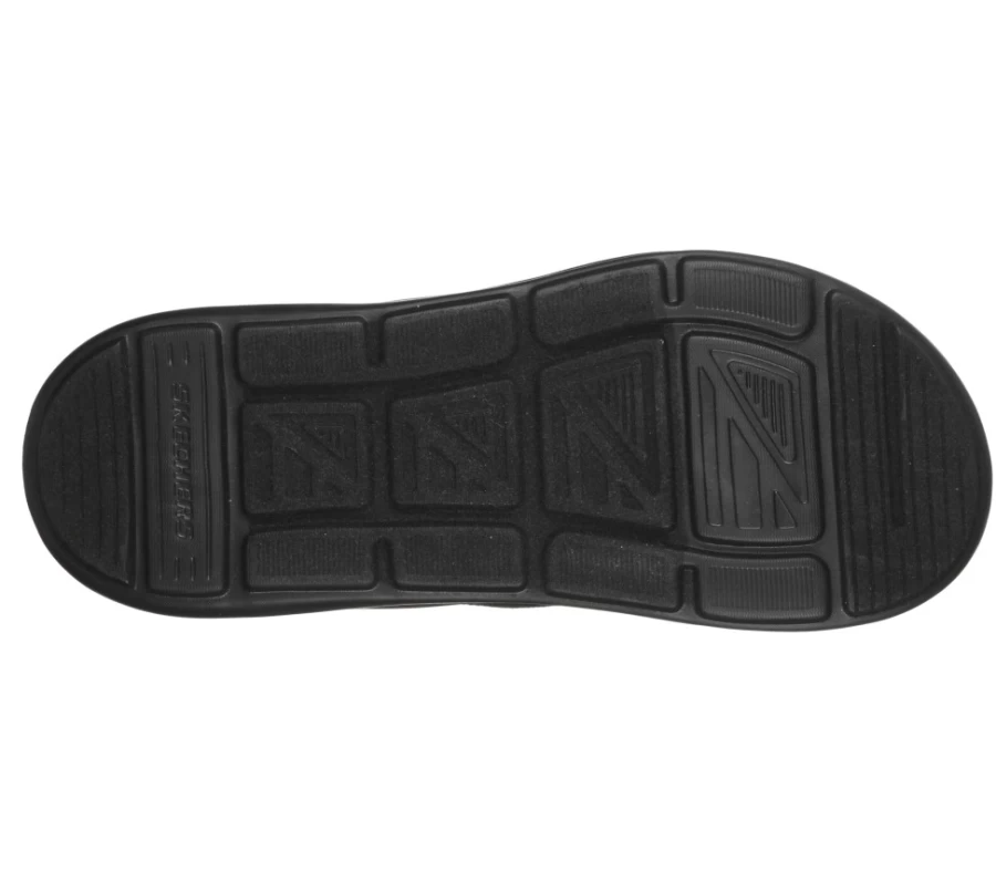 SKECHERS Men's Sargo Relaxed Fit Sneakers in Black - Point Vista Style