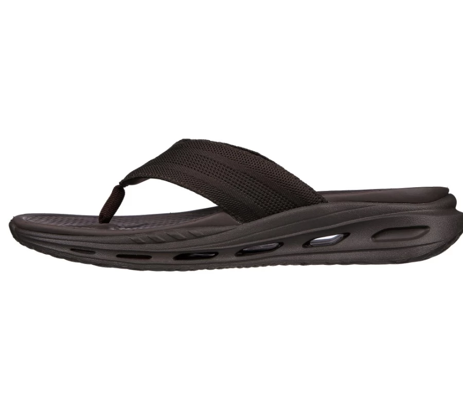 SKECHERS Men's Orvan SD Dorsin Relaxed Fit Sneakers in Chocolate