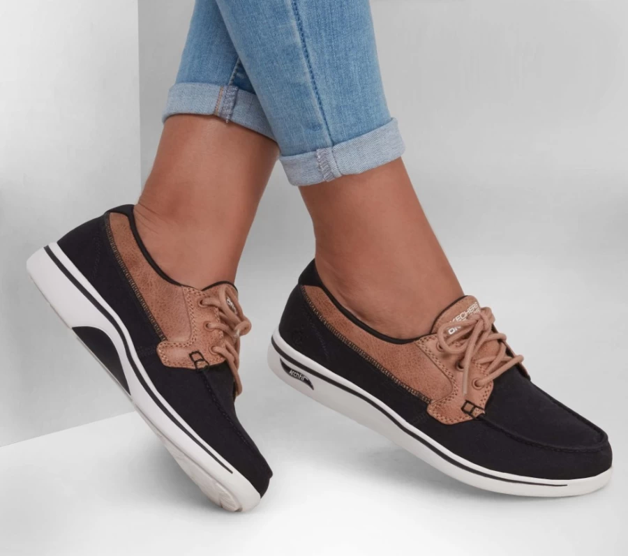 SKECHERS Women's Arch Fit Uplift Cruise'N By Sneakers in Black