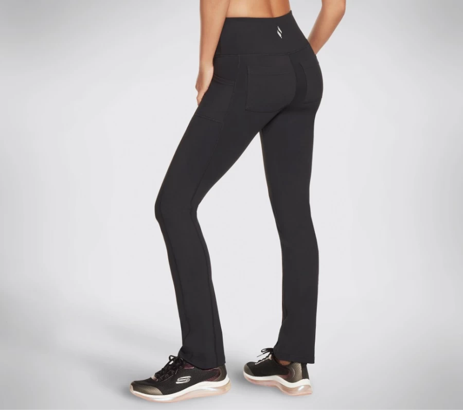 SKECHERS Women's Go Walk Joy Pant Tall Length - Black Comfortable Walking Pants