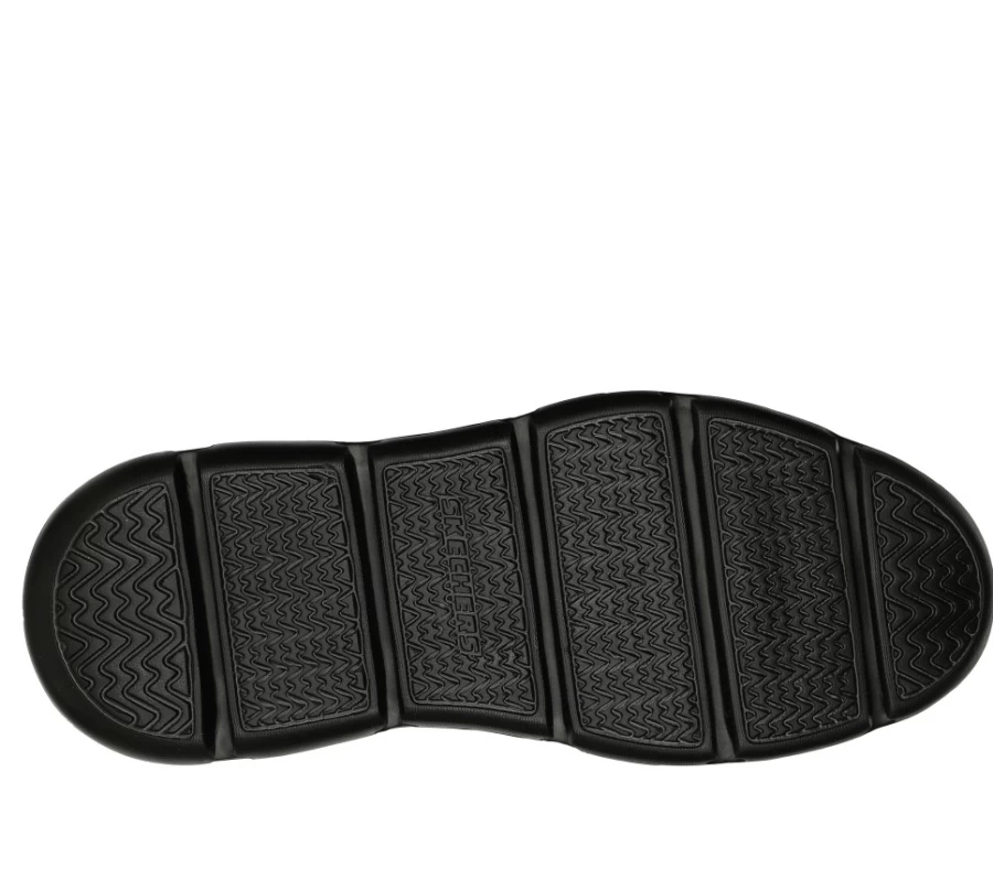 SKECHERS Men's Slip-Ins Garza - Gervin Sneakers in Black | Comfortable Slip-On Shoes
