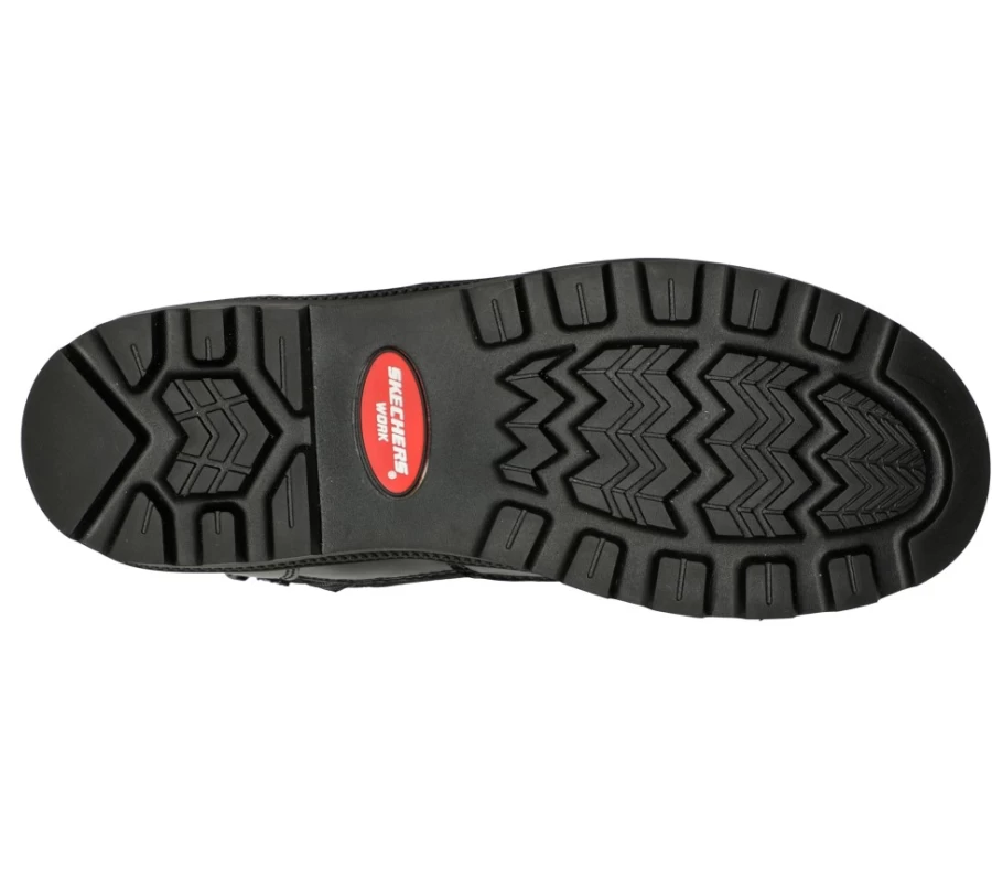 SKECHERS Women's Rotund - Briggit Black Work Shoes