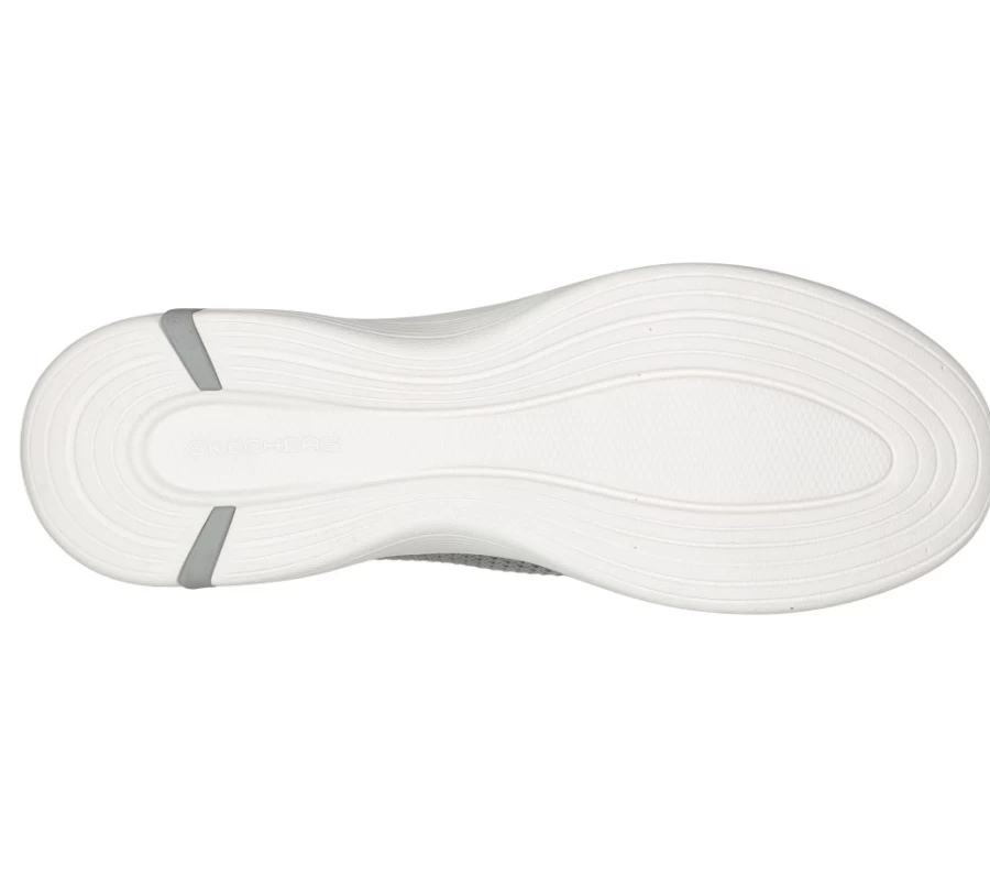 SKECHERS Women's Slip-On Gray Sneakers - Lightweight Slip-Ins for Comfort & Swift On-The-Go Wear