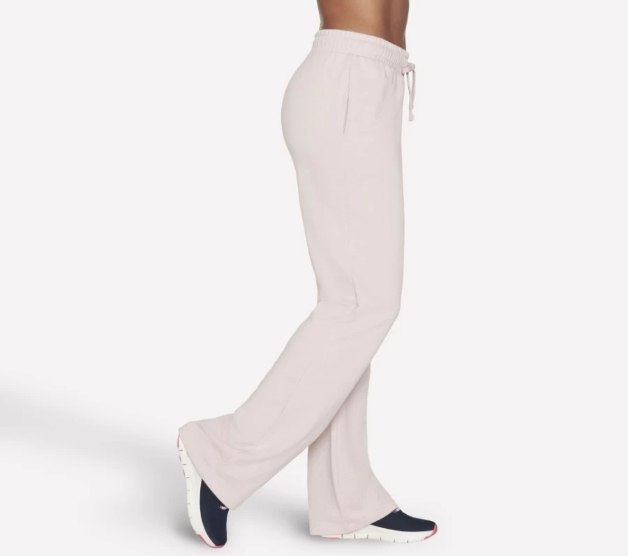 SKECHERS Women's Light Pink Skech-Sweats Diamond Pant Comfortable Sweatpants