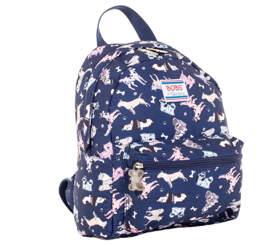 SKECHERS Women's Bobs Daybreak Backpack - Black & Multi Color Lightweight Comfortable Daypack