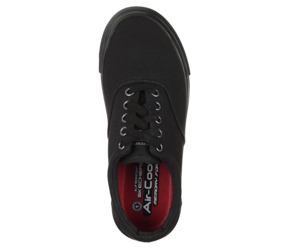 SKECHERS Women's Work Relaxed Fit Sudler Sr Sneakers in Black