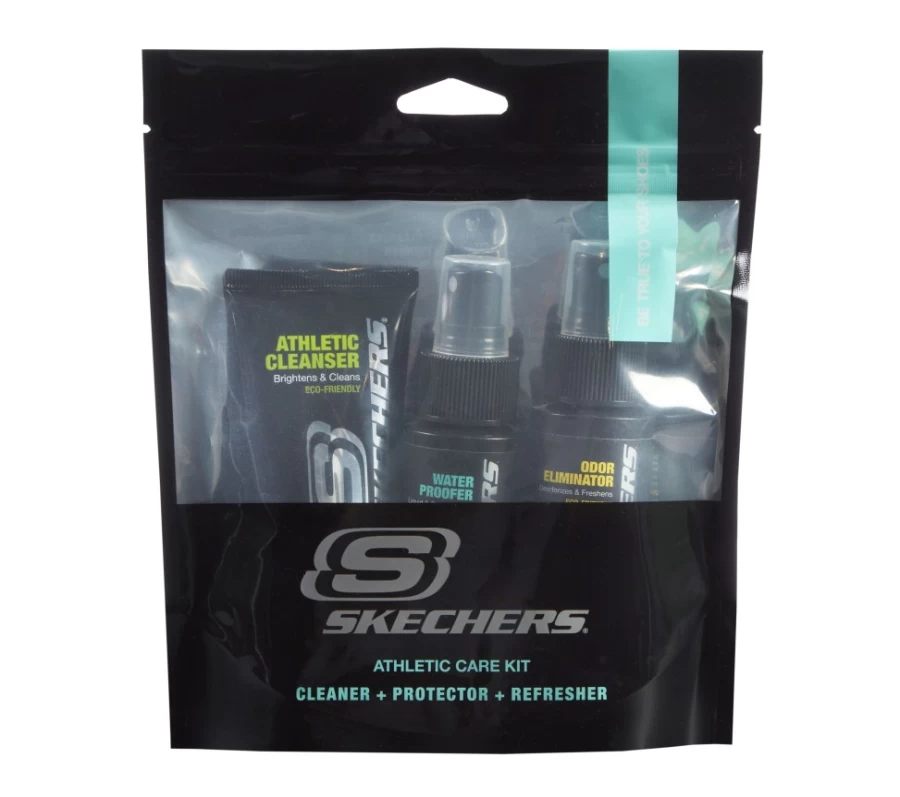 SKECHERS Men's Shoe Care Kit - Essential Cleaning & Maintenance Set for Sneakers