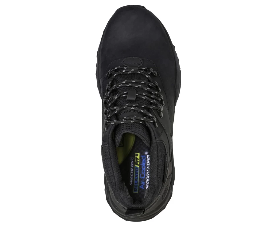 SKECHERS Men's Terraform Renfrow Relaxed Fit Sneakers in Black