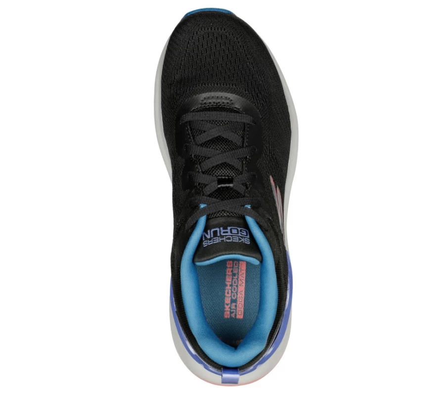 SKECHERS Women's Max Cushioning Hyper Burst Running Shoes - Black / Multi