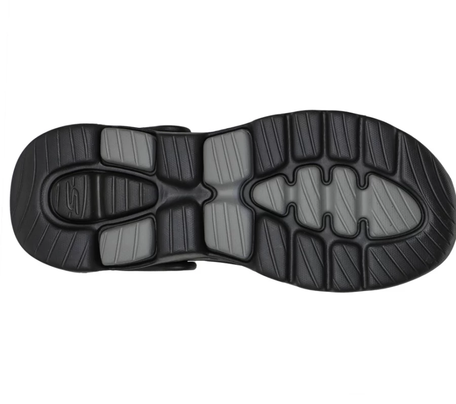 SKECHERS Men's Go Walk 5 Sneakers in Black - Lightweight Foamies Comfort Walking Shoes