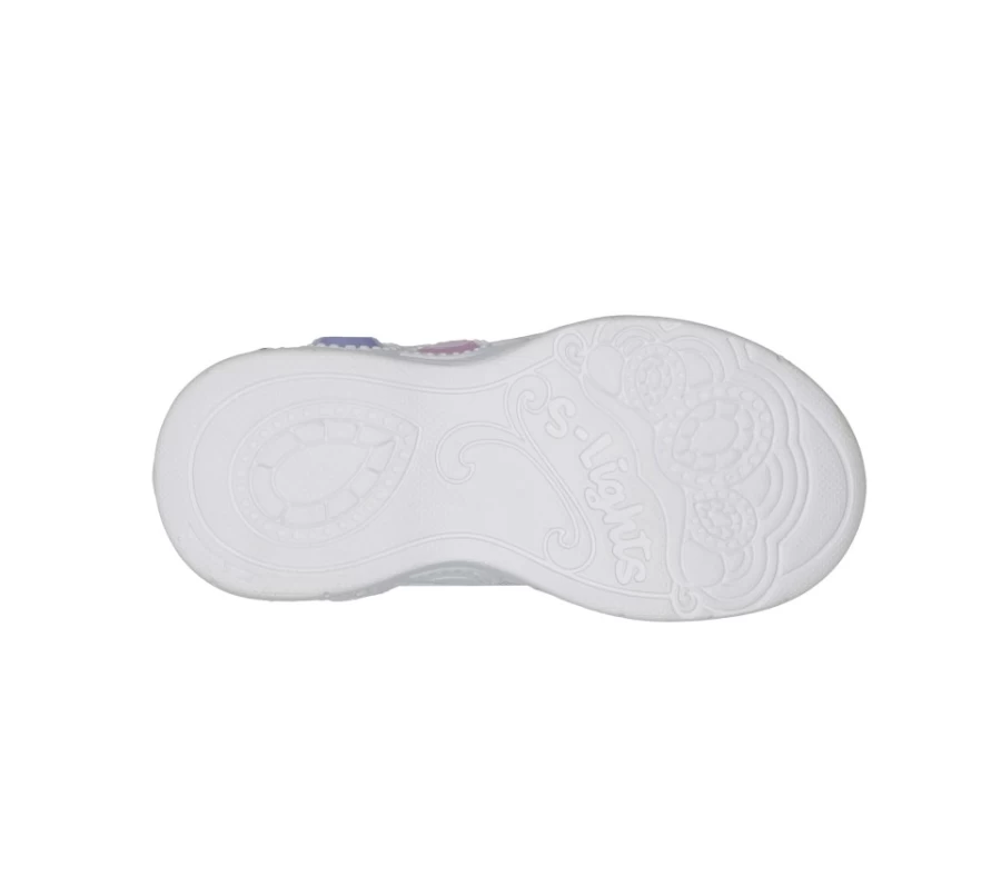SKECHERS Kids' Lavender & Multi Princess Wishes Sneakers