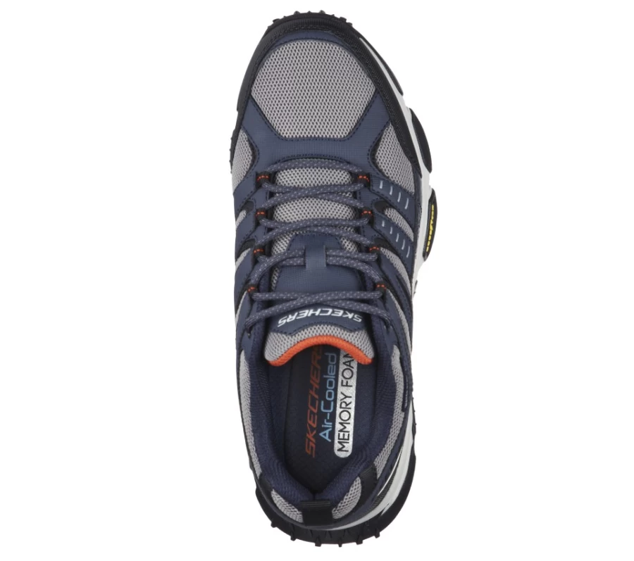SKECHERS Men's Skech-Air Envoy Sneakers in Navy & Gray - Lightweight Comfort Walking Shoes