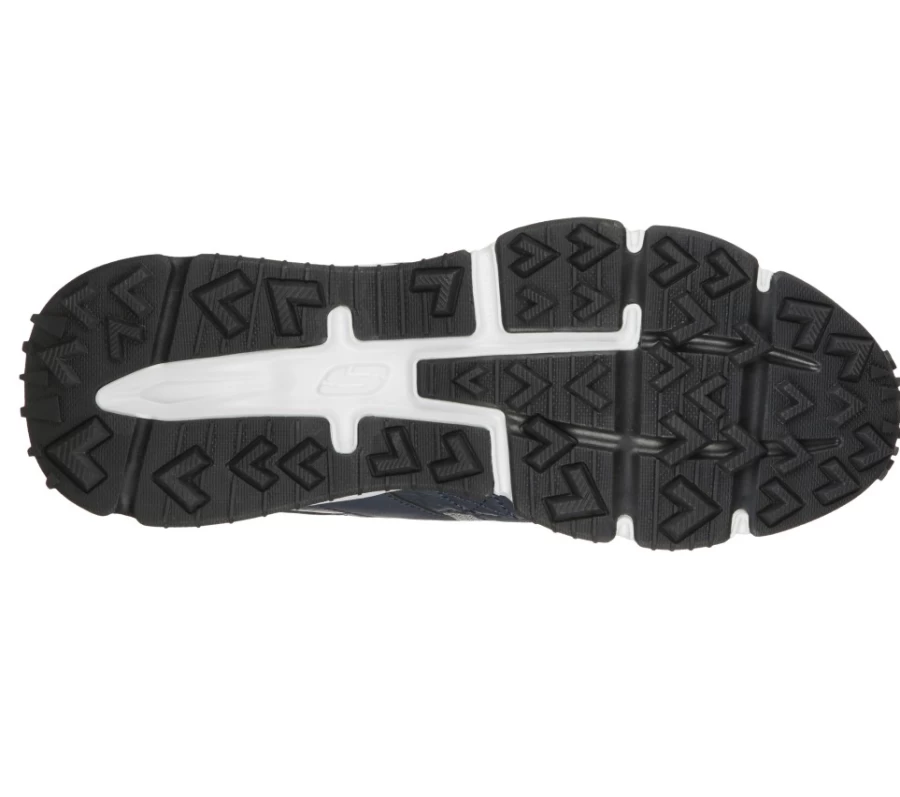 SKECHERS Men's Skech-Air Envoy Sneakers in Navy & Gray - Lightweight Comfort Walking Shoes