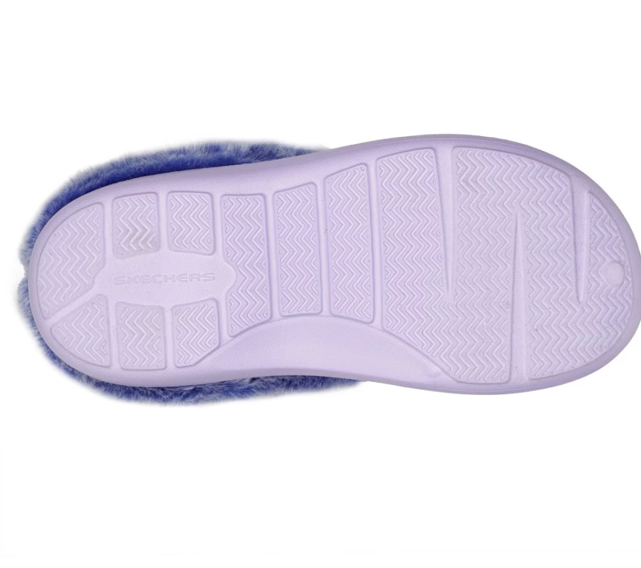 SKECHERS Kids' Lavender Foamies Cozy Camper Sneakers