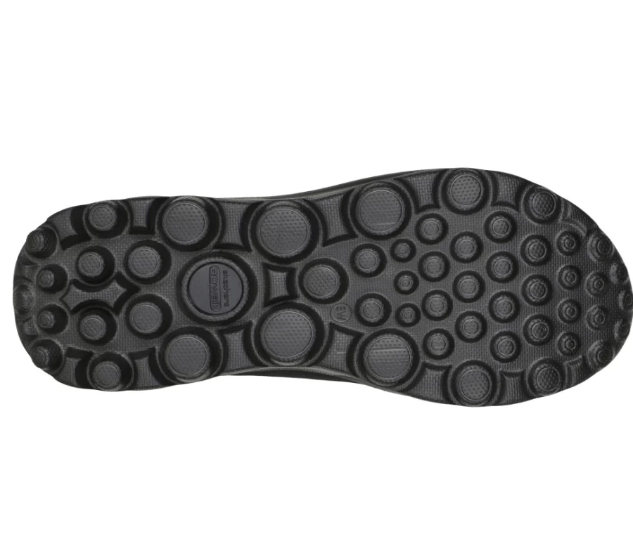SKECHERS Women's Go Walk Travel - Ideal Sunset Black Walking Shoes for Comfort & Style
