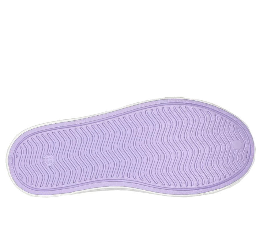 SKECHERS Kids' Foamies Guzman Steps - Butterfly Sneakers in Lavender & Pink